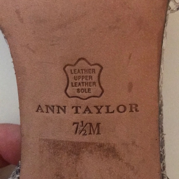 💥Ann Taylor dressy high heel sandal Size 7 1/2. - Picture 5 of 5